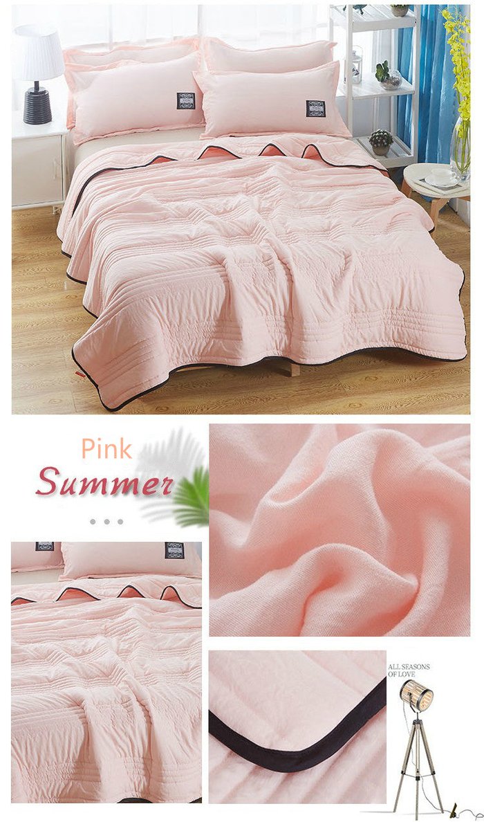 Cool Ice Silky Summer Air Blanket Queen King Size