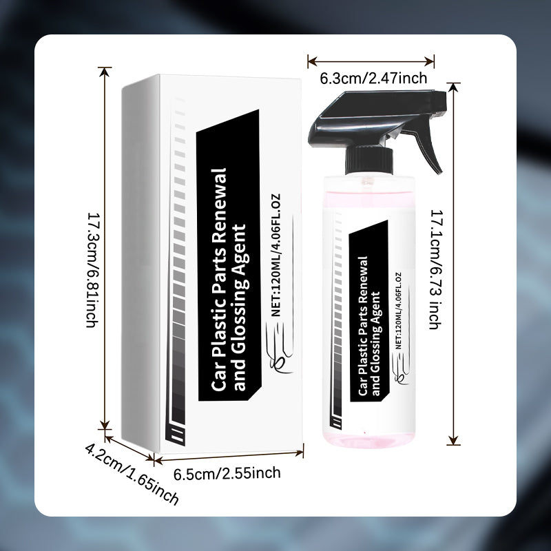 Car Plastic Parts Renewal and Glossing Agent