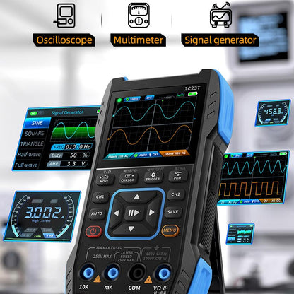 Digital Oscilloscope Multimeter DDS Generator 3 in 1