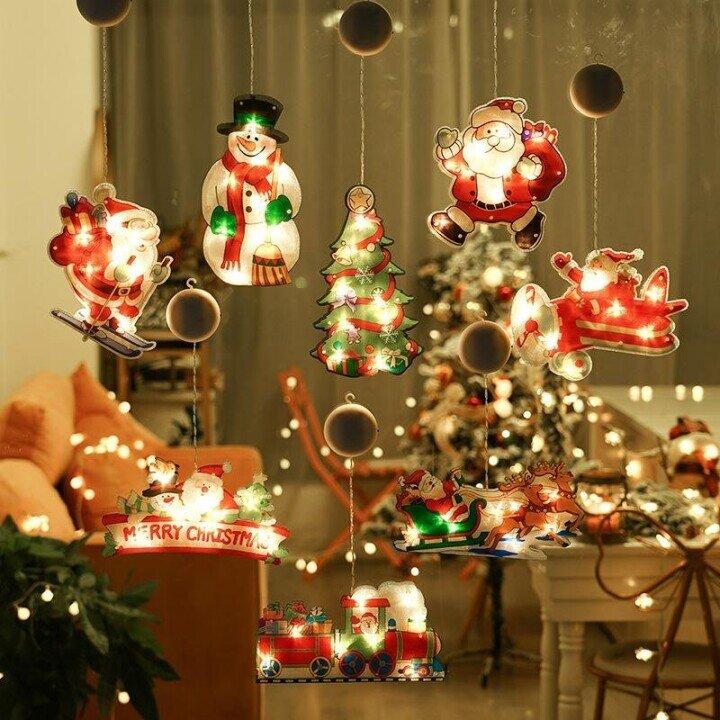 CHRISTMAS PRE-SALE NOW 49% OFF🎄Christmas Window Hanging Lights