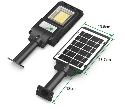 Solar Lights Outdoor, 1000LM 156 LEDs Solar Powered Motion Sensor Light, Security Waterproof Solar Flood Light