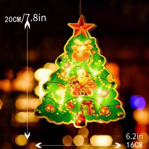 CHRISTMAS PRE-SALE NOW 49% OFF🎄Christmas Window Hanging Lights