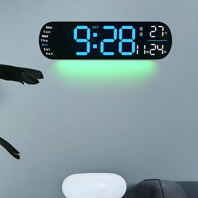 Multifuntional Decorative LED Digital Wall Clock