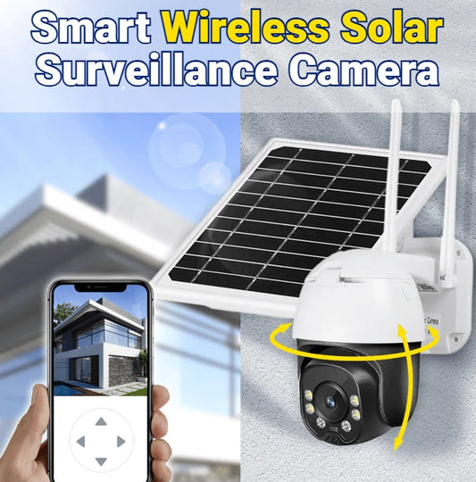 Smart Wireless Solar Surveillance Camera