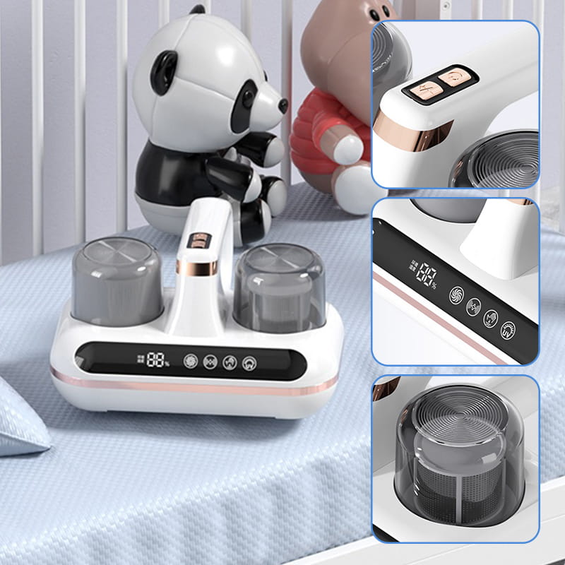 Compact Cordless Handheld Bed Vacuum Cleaner