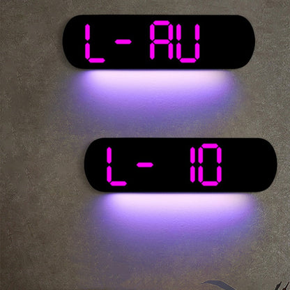 Multifuntional Decorative LED Digital Wall Clock