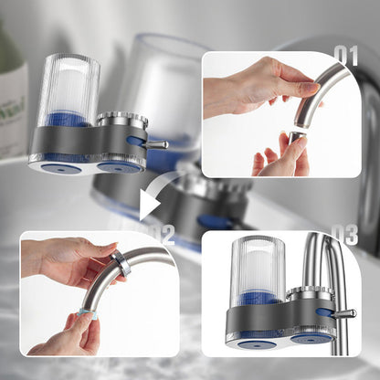 Faucet Water Purifier with Adapters