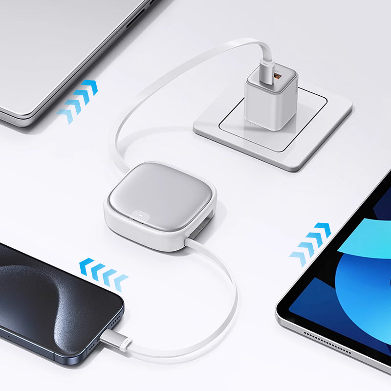 3 in 1 Portable Retractable Fast Charging Cable