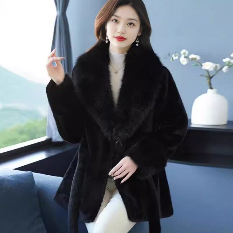 ❄️Winter Specials❄️ Artificial Mink Fur Warm Coat