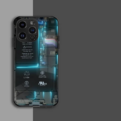 On the glass phone case for printed circuit boards