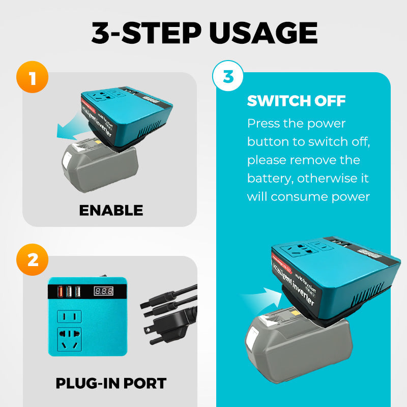 Portable Multifunctional Inverter