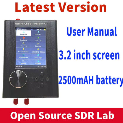 HackRF One R10 SDR with Portapack H2 & Mayhem 2.0.1 Firmware