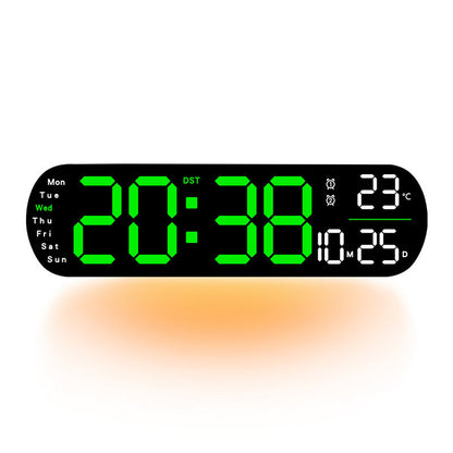 Multifuntional Decorative LED Digital Wall Clock