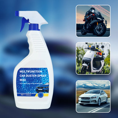 Multifunction Car Duster Spray Wax