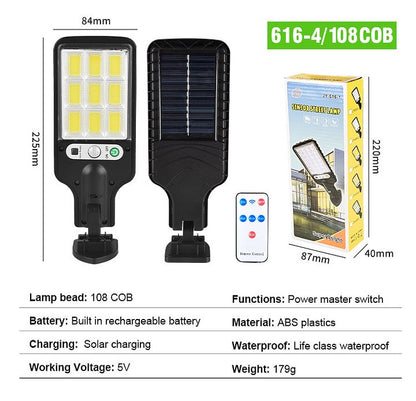 Solar Street Lights-Waterproof &PIR Switch