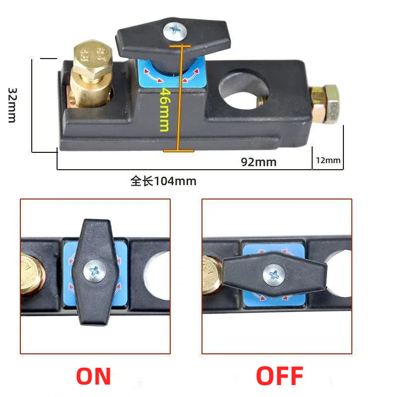 12V/24V Battery Disconnect Switch for Vehicle