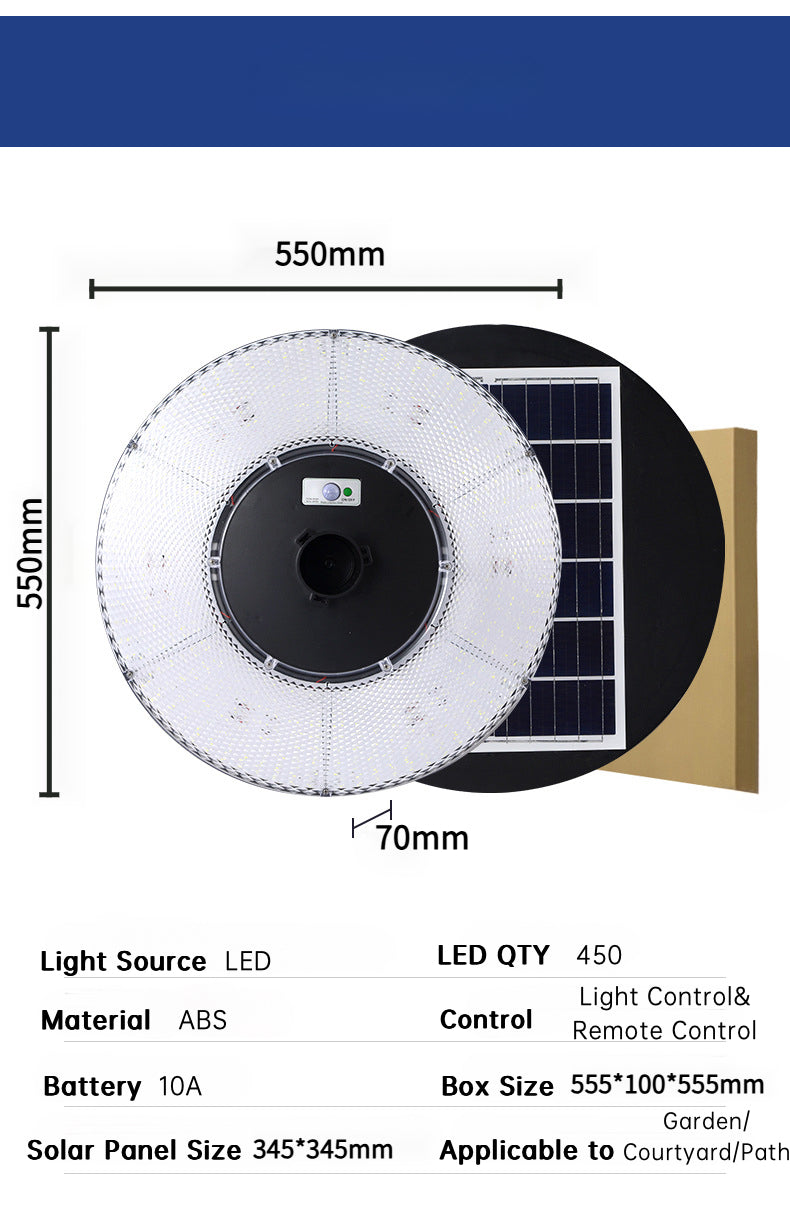 Outdoor Solar Lights-Street lights 550mm/610mm